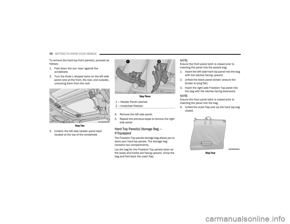 JEEP WRANGLER 4XE JL 2022  Owners Manual 