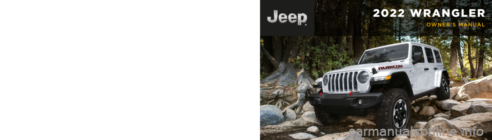 JEEP WRANGLER 4XE JL 2021  Owners Manual 