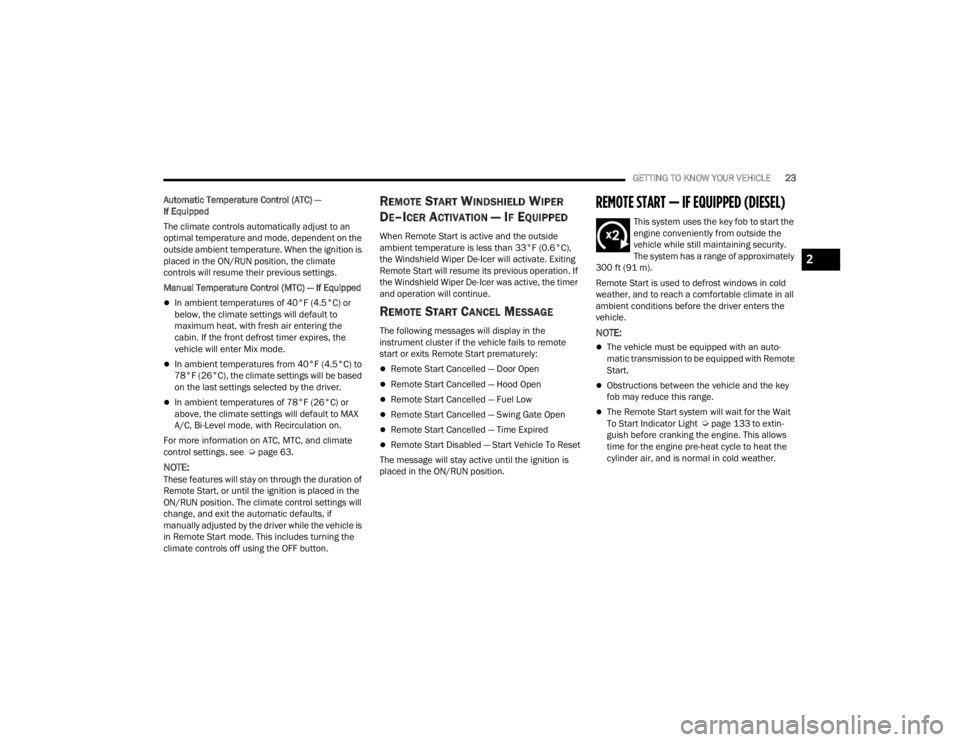 JEEP WRANGLER 4XE JL 2021 Owners Manual 2

22_JL_OM_EN_USC_t.book  Page 23   