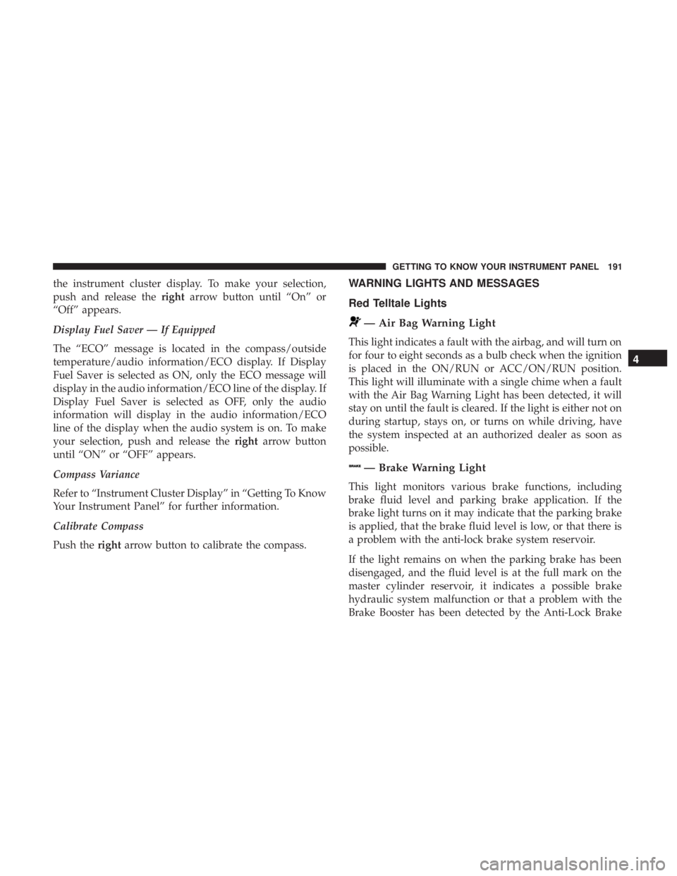 JEEP WRANGLER JK 2019  Owners Manual 