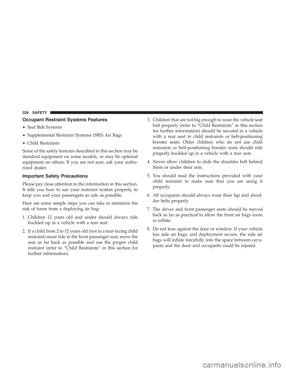JEEP WRANGLER JK 2019  Owners Manual 