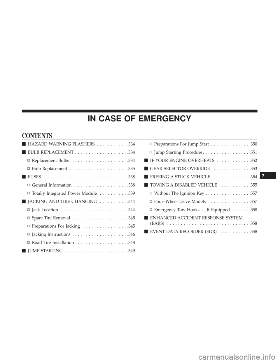 JEEP WRANGLER JK 2019  Owners Manual 