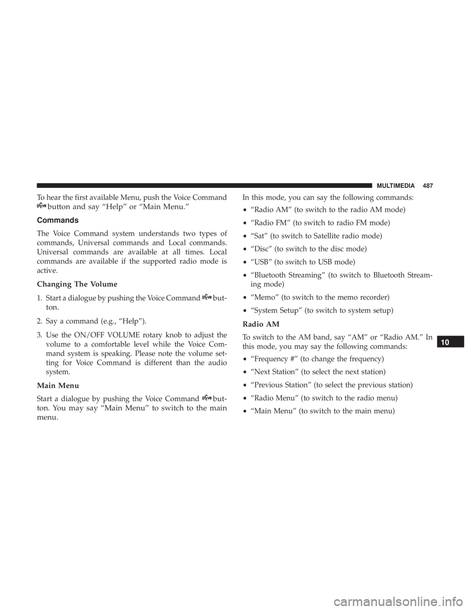JEEP WRANGLER JK 2019 Owners Manual JEEP WRANGLER JK 2019 Owners Manual