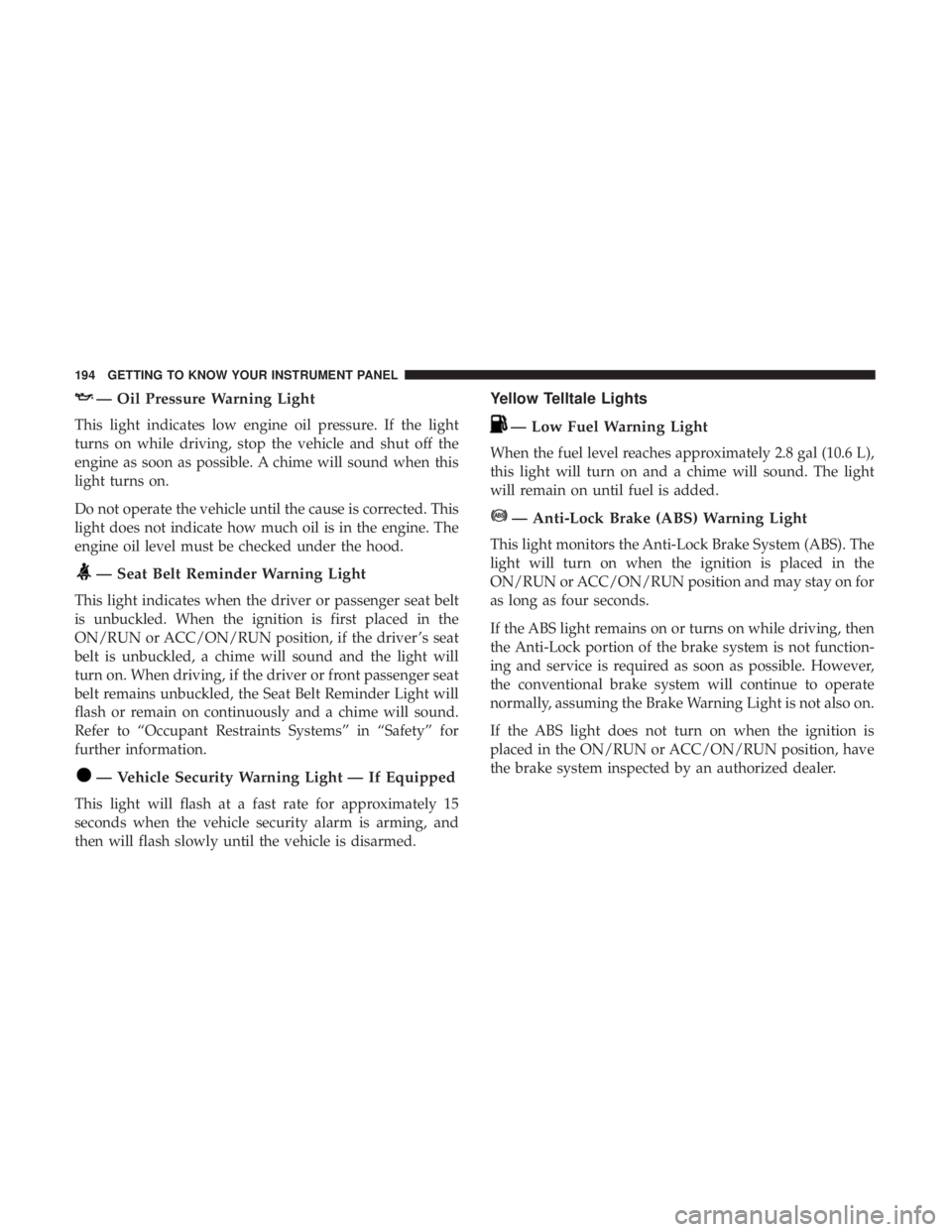 JEEP WRANGLER JK 2018  Owners Manual 