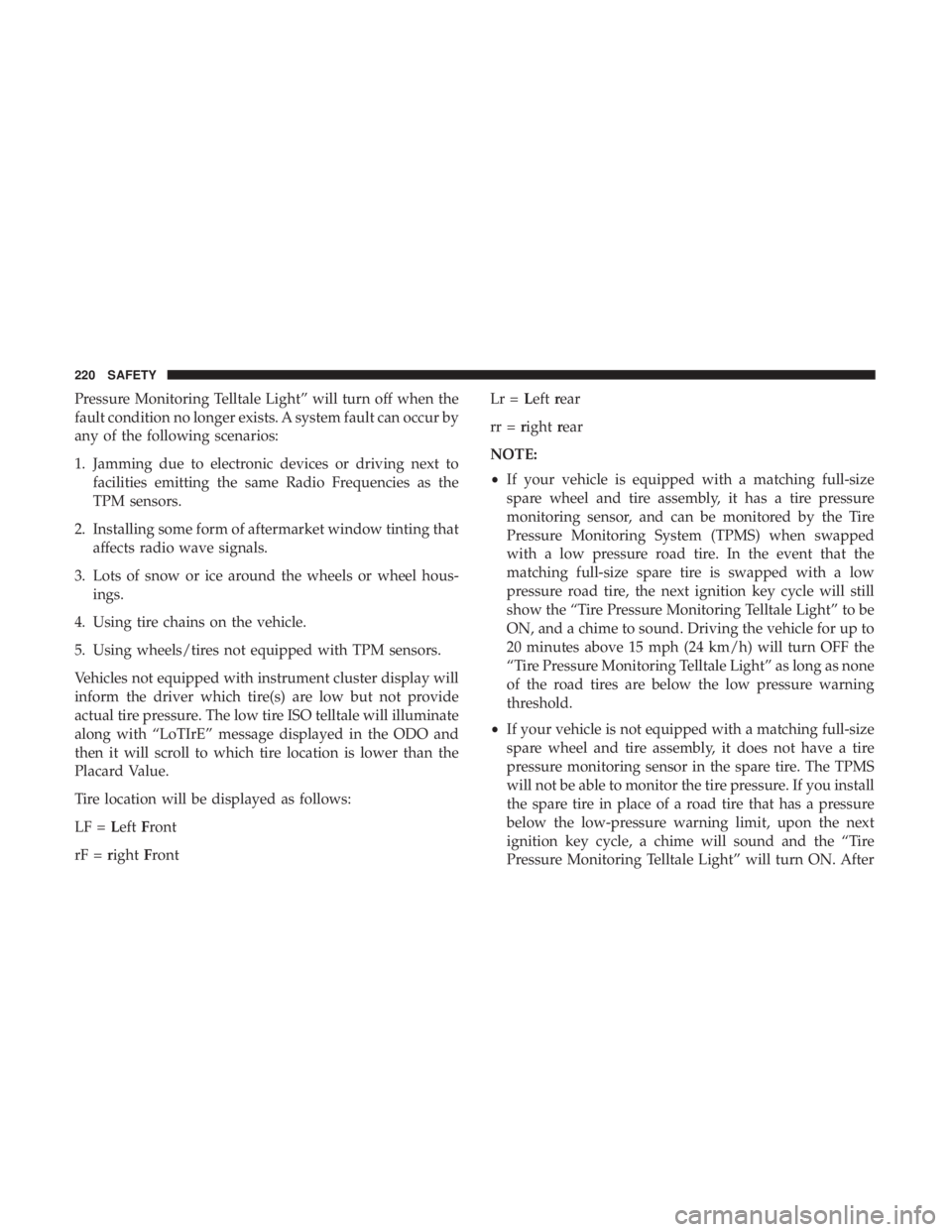 JEEP WRANGLER JK 2018  Owners Manual 