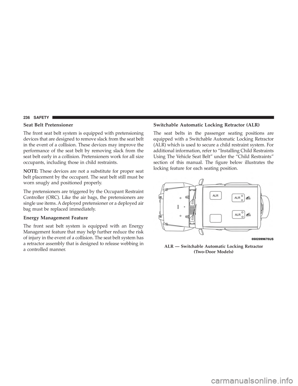 JEEP WRANGLER JK 2018  Owners Manual 