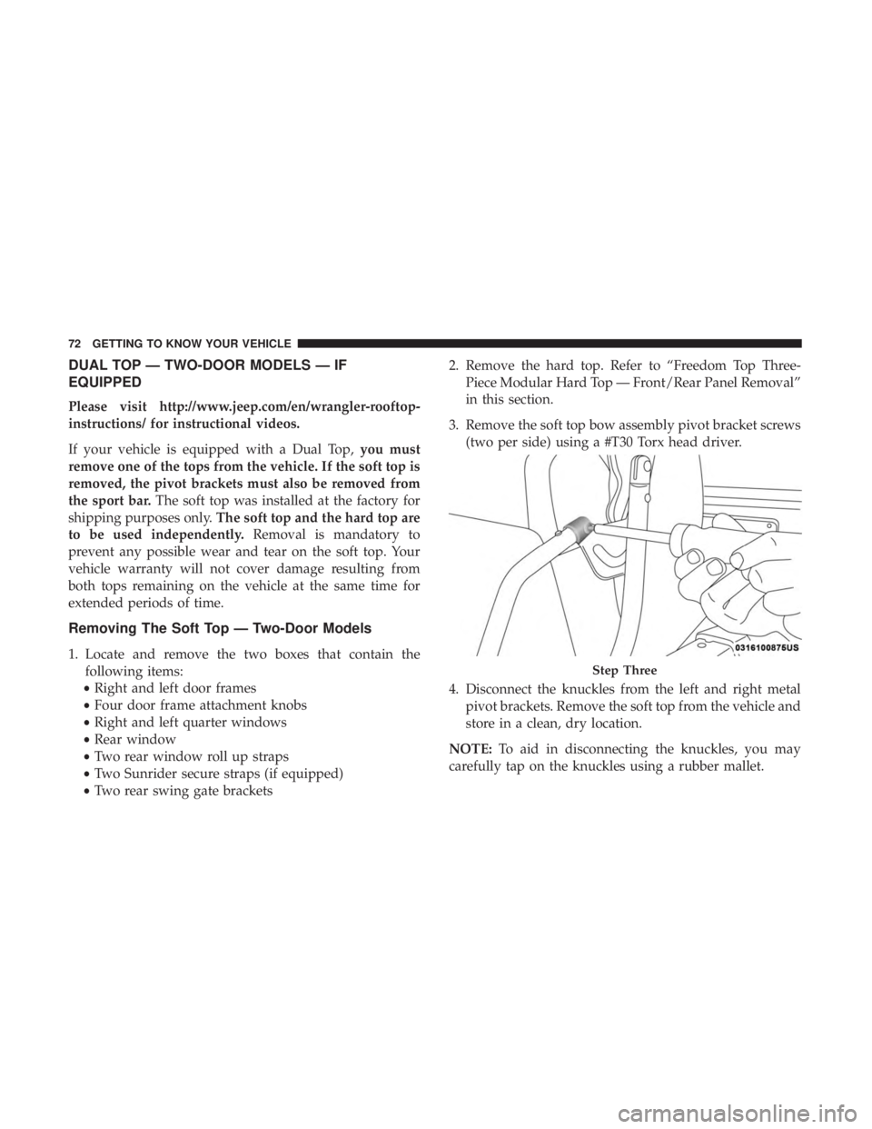 JEEP WRANGLER JK 2018 Manual PDF JEEP WRANGLER JK 2018 Manual PDF