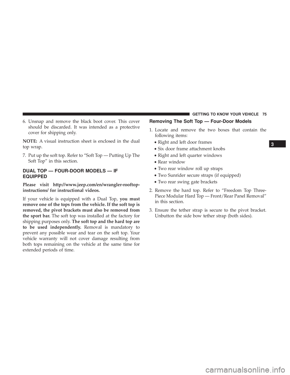 JEEP WRANGLER JK 2018 Manual PDF JEEP WRANGLER JK 2018 Manual PDF