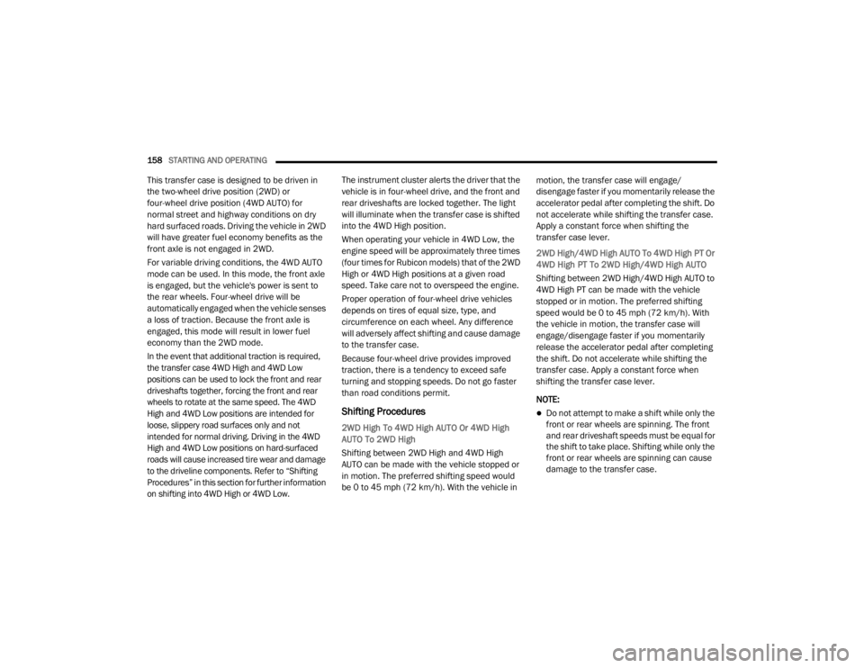 JEEP WRANGLER 2022  Owners Manual 