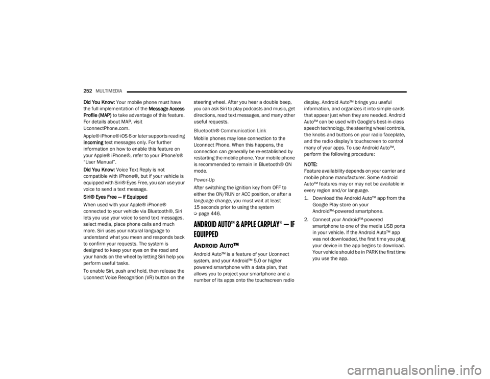JEEP WRANGLER 2022  Owners Manual 