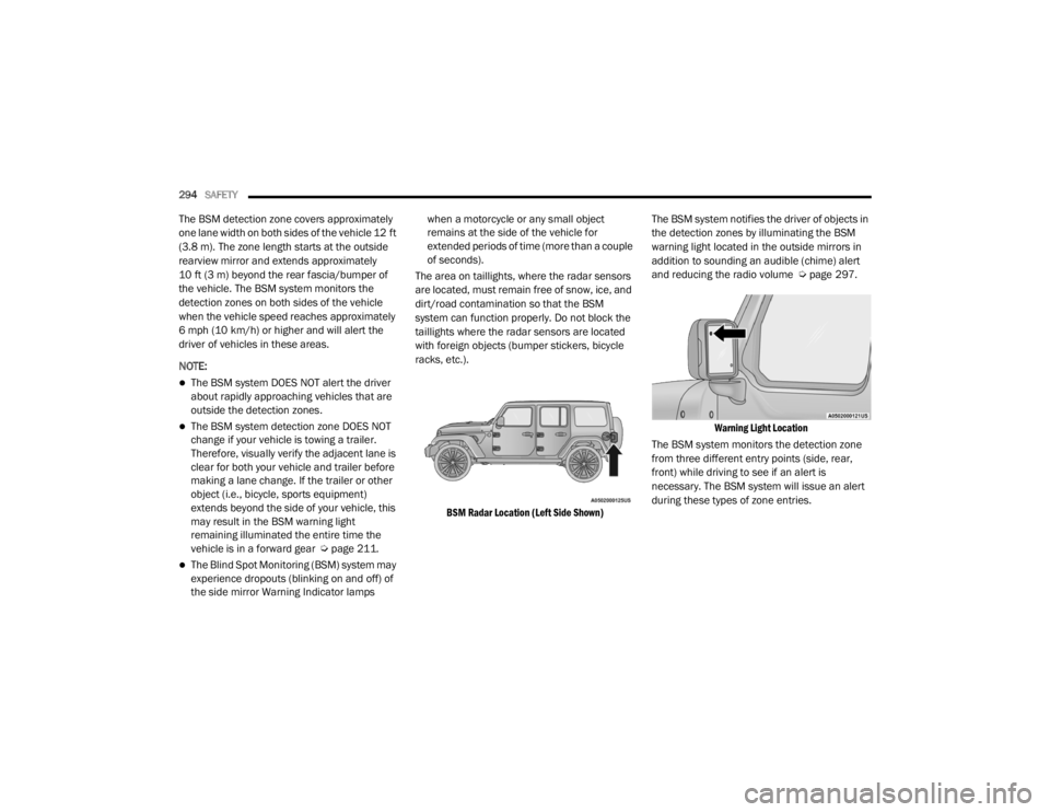JEEP WRANGLER 2022  Owners Manual 