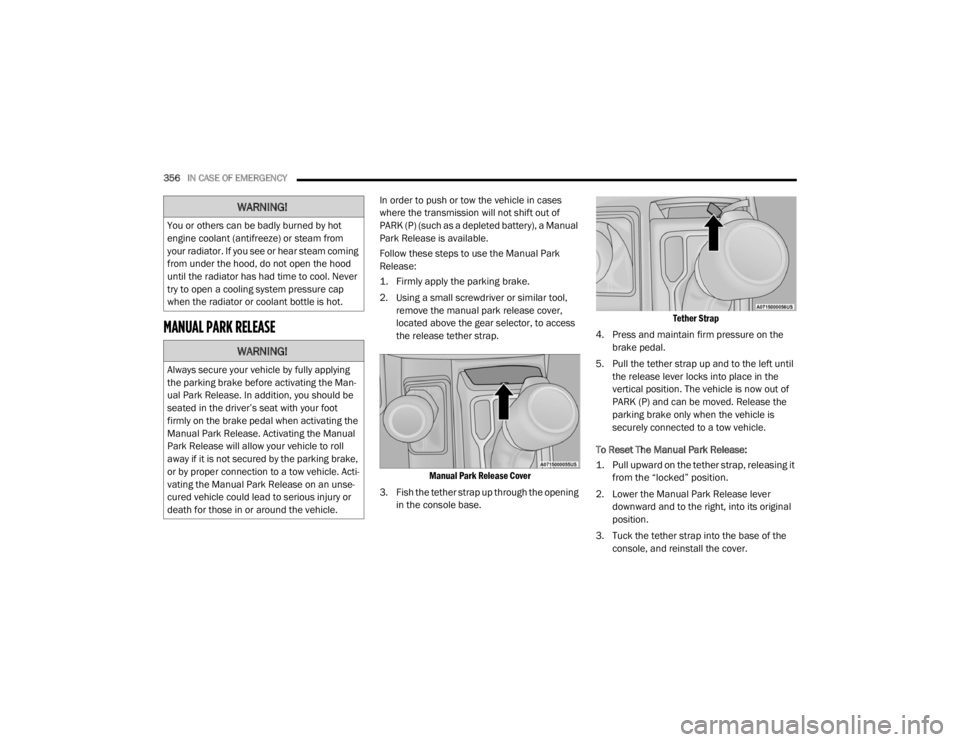 JEEP WRANGLER 2022  Owners Manual �:�$�5�1�,�1�*�
�<�R�X��R�U��R�W�K�H�U�V��F�D�Q��E�H��E�D�G�O�\��E�X�U�Q�H�G��E�\��K�R�W�
�H�Q�J�L�Q�H��F�R�R�O�D�Q�W���D�Q�W�L�I�U�H�H�]�H�\f��R�U��V�W�H�D�P��I�U�R�P�
�\�R�X�U��U�D