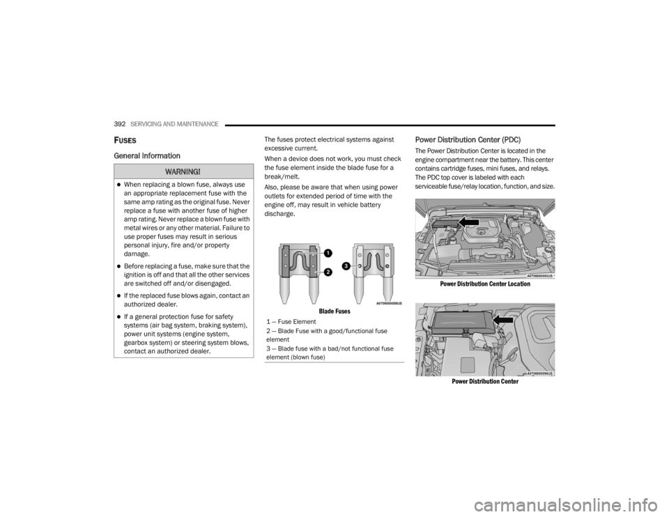 JEEP WRANGLER 2022  Owners Manual ���
