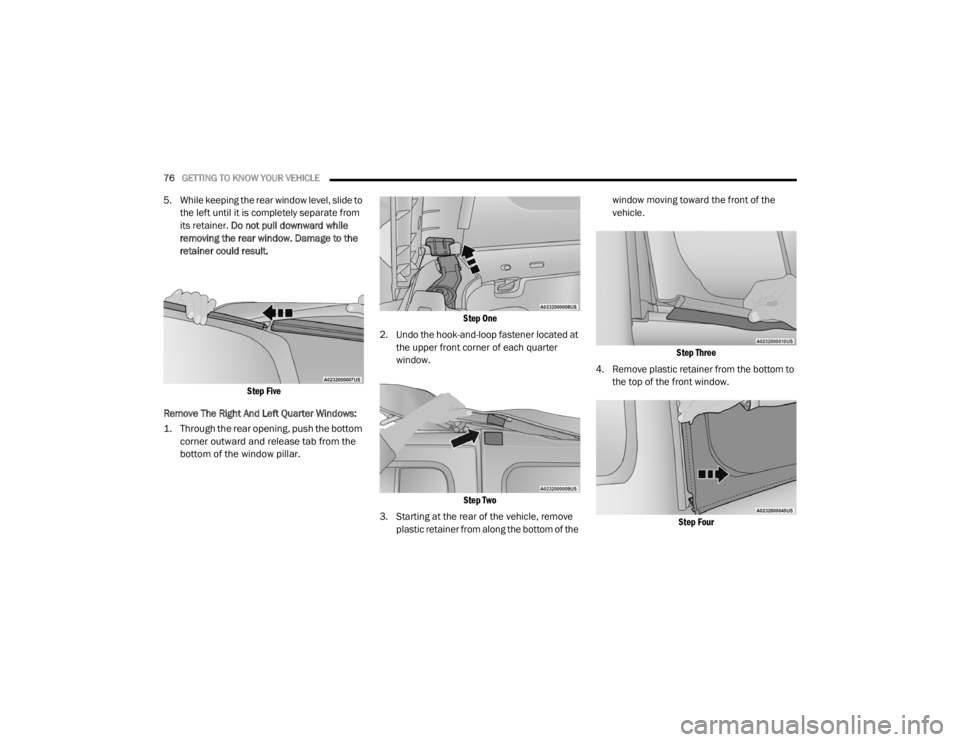 JEEP WRANGLER 2022 Manual PDF 