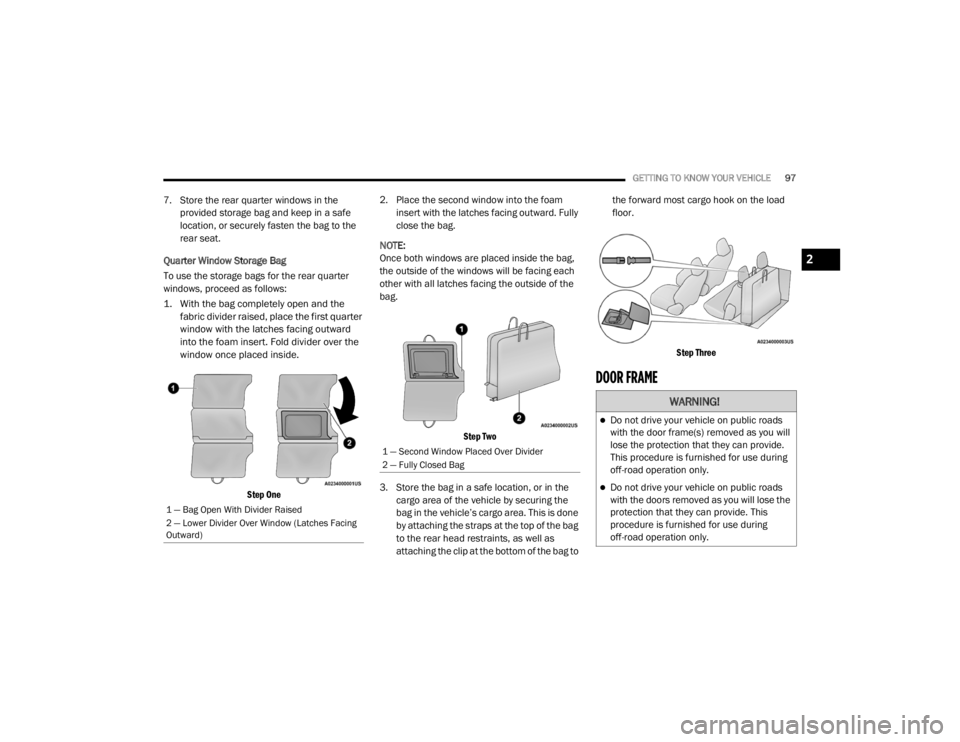 JEEP WRANGLER 2022  Owners Manual ���