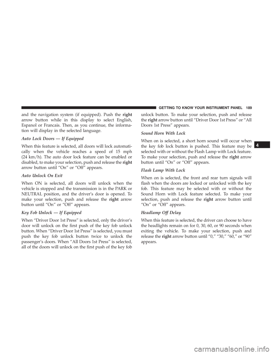 JEEP WRANGLER 2017  Owners Manual 
