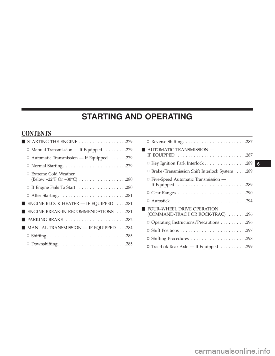 JEEP WRANGLER 2017  Owners Manual 