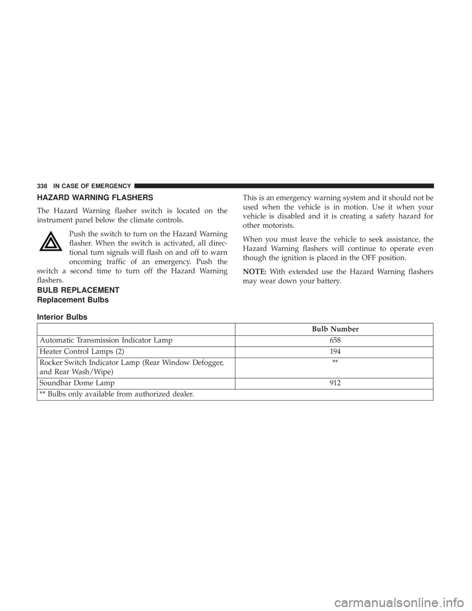 JEEP WRANGLER 2017  Owners Manual 