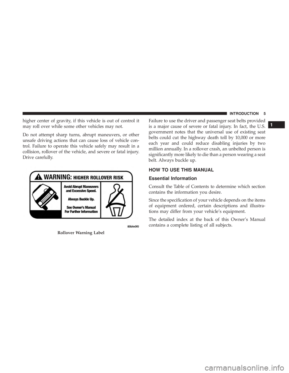 JEEP WRANGLER 2017 Owners Manual JEEP WRANGLER 2017 Owners Manual