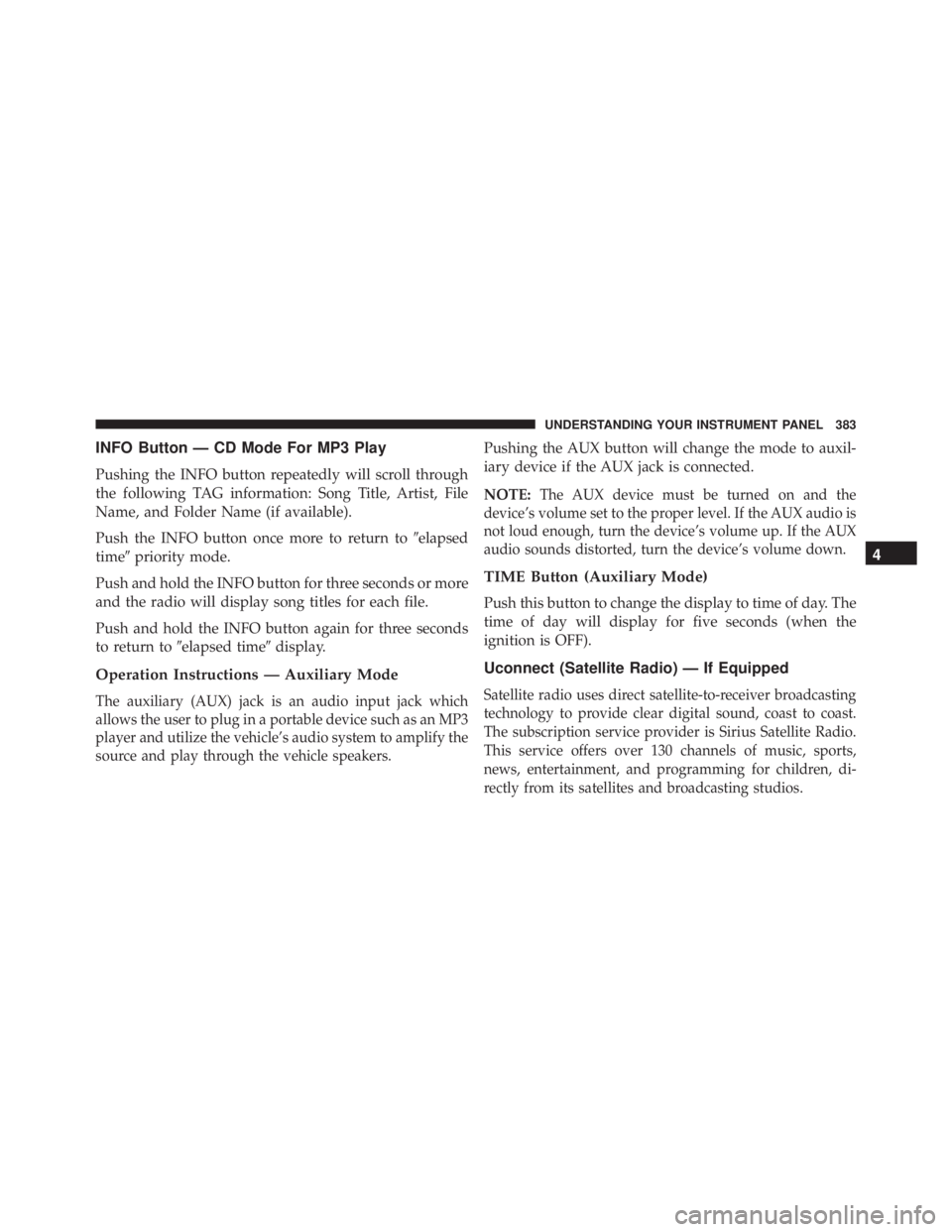 JEEP WRANGLER 2016 Owners Manual JEEP WRANGLER 2016 Owners Manual
