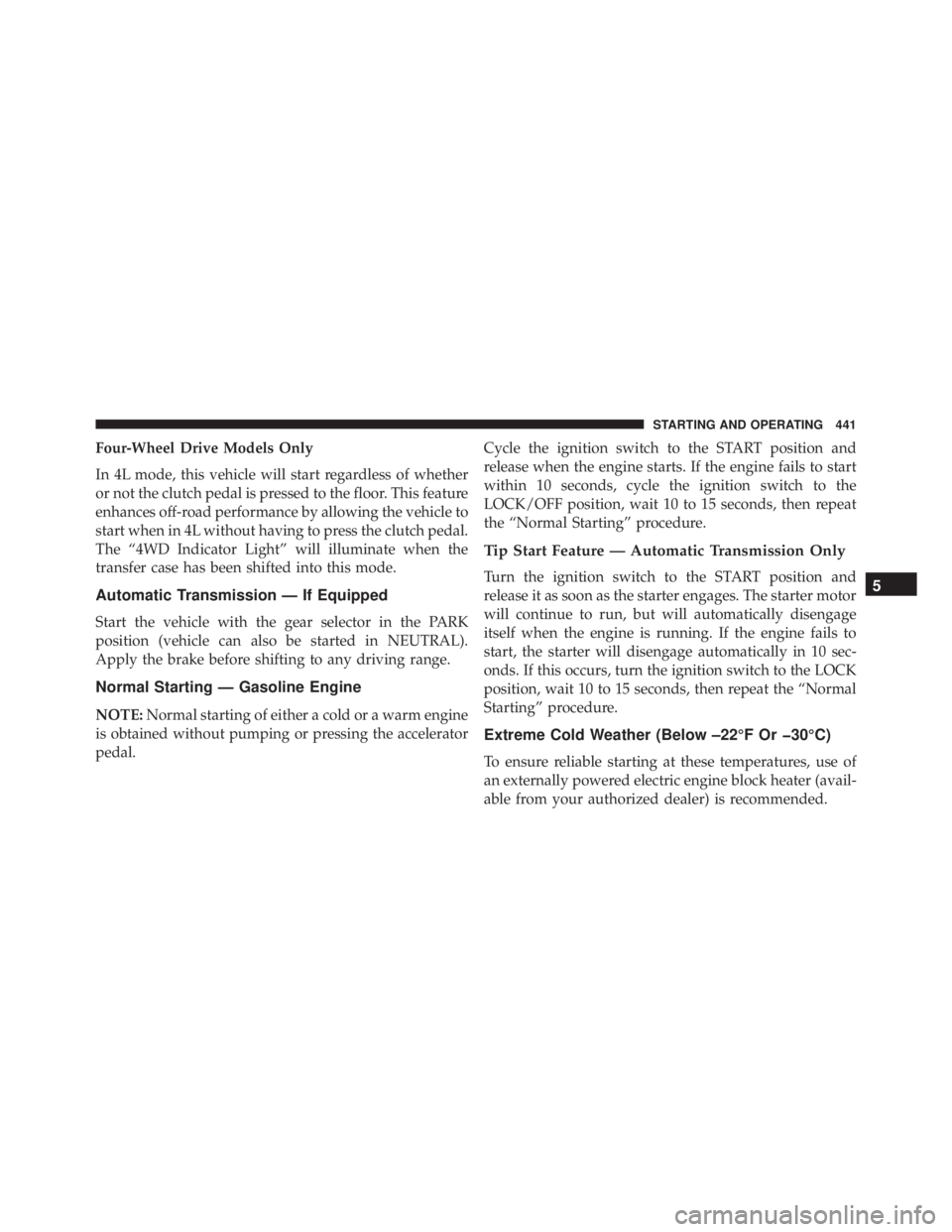 JEEP WRANGLER 2016  Owners Manual 