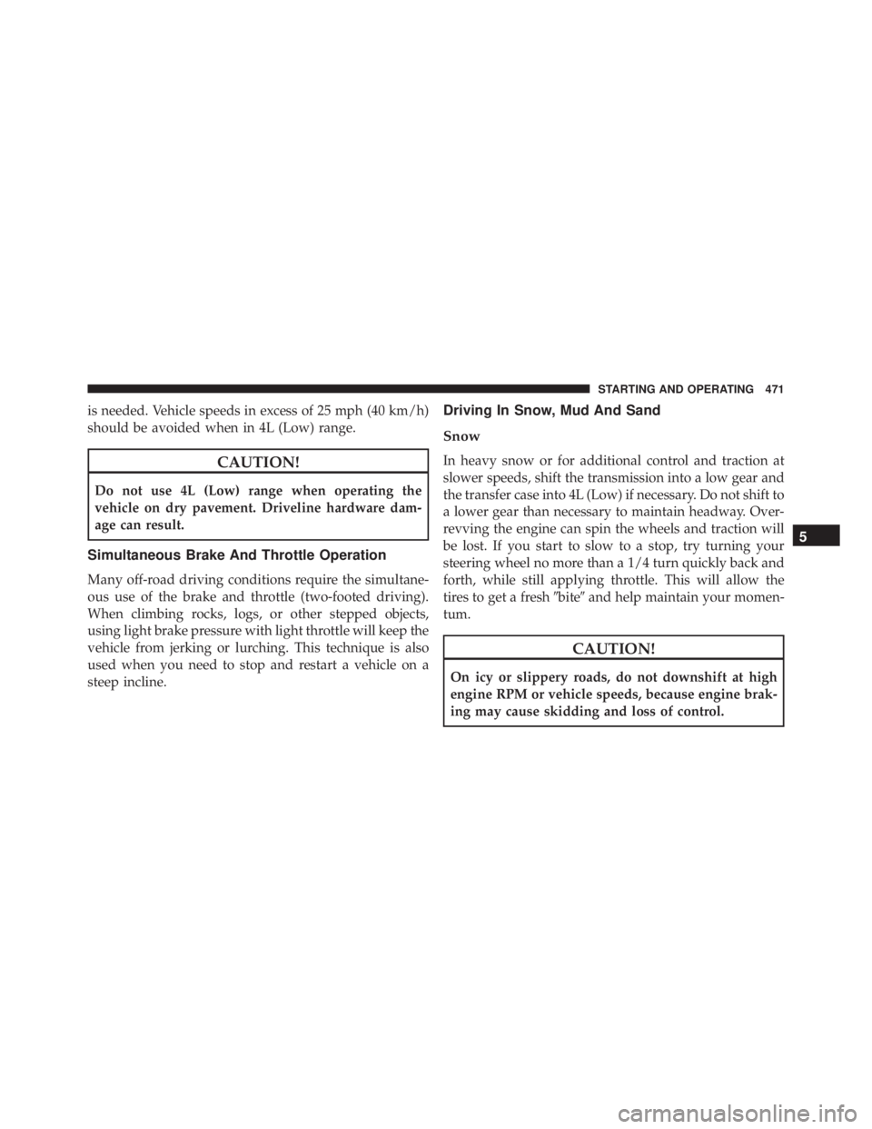 JEEP WRANGLER 2016  Owners Manual 