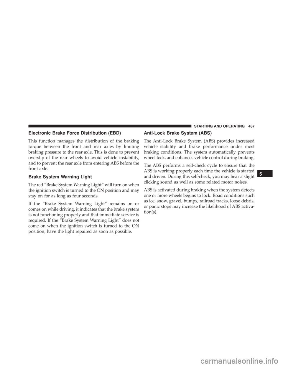 JEEP WRANGLER 2016  Owners Manual 