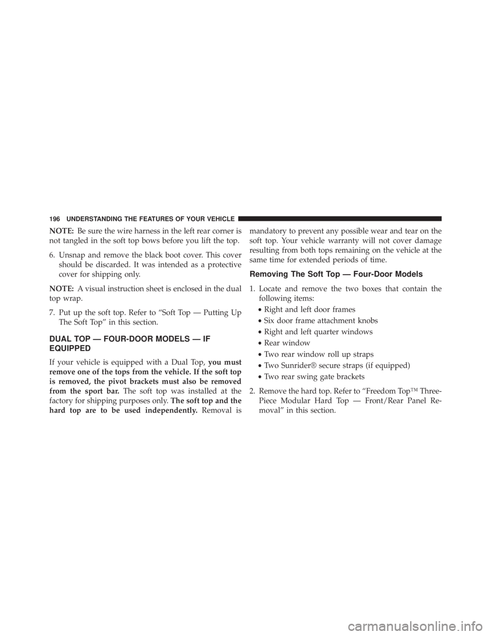 JEEP WRANGLER 2015 Owners Manual JEEP WRANGLER 2015 Owners Manual