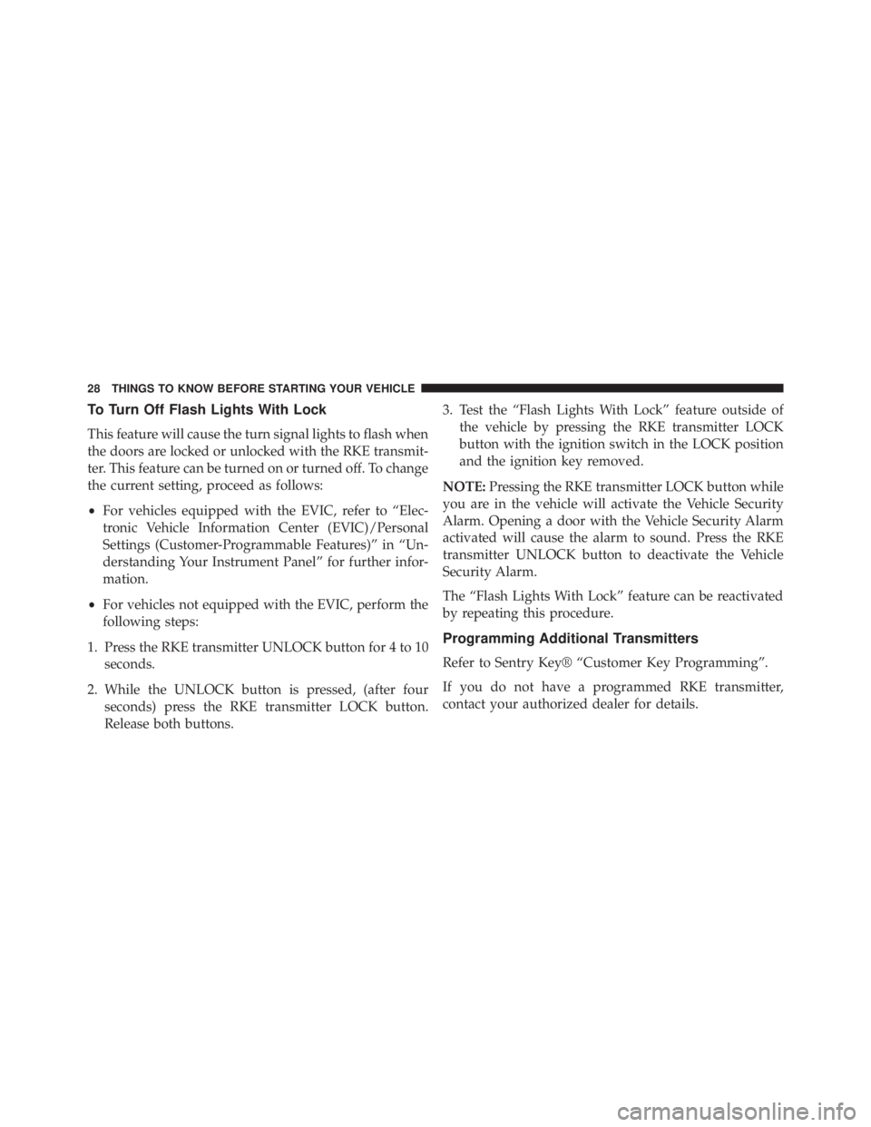 JEEP WRANGLER 2014 Owners Manual 