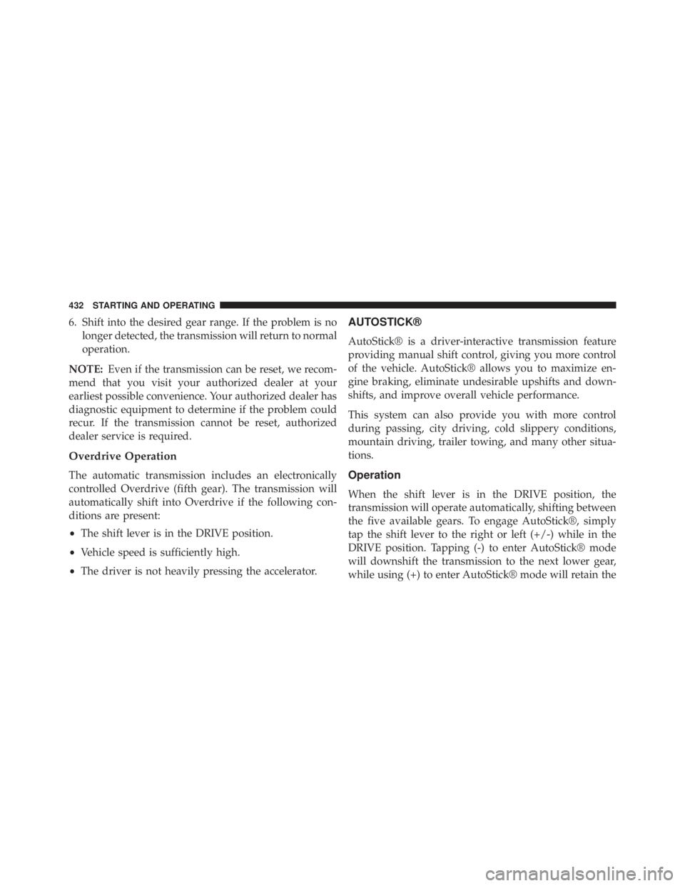 JEEP WRANGLER 2014  Owners Manual 