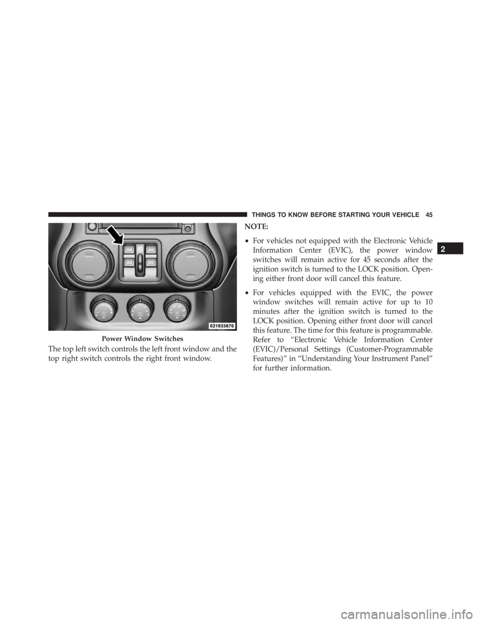 JEEP WRANGLER 2014 Service Manual 