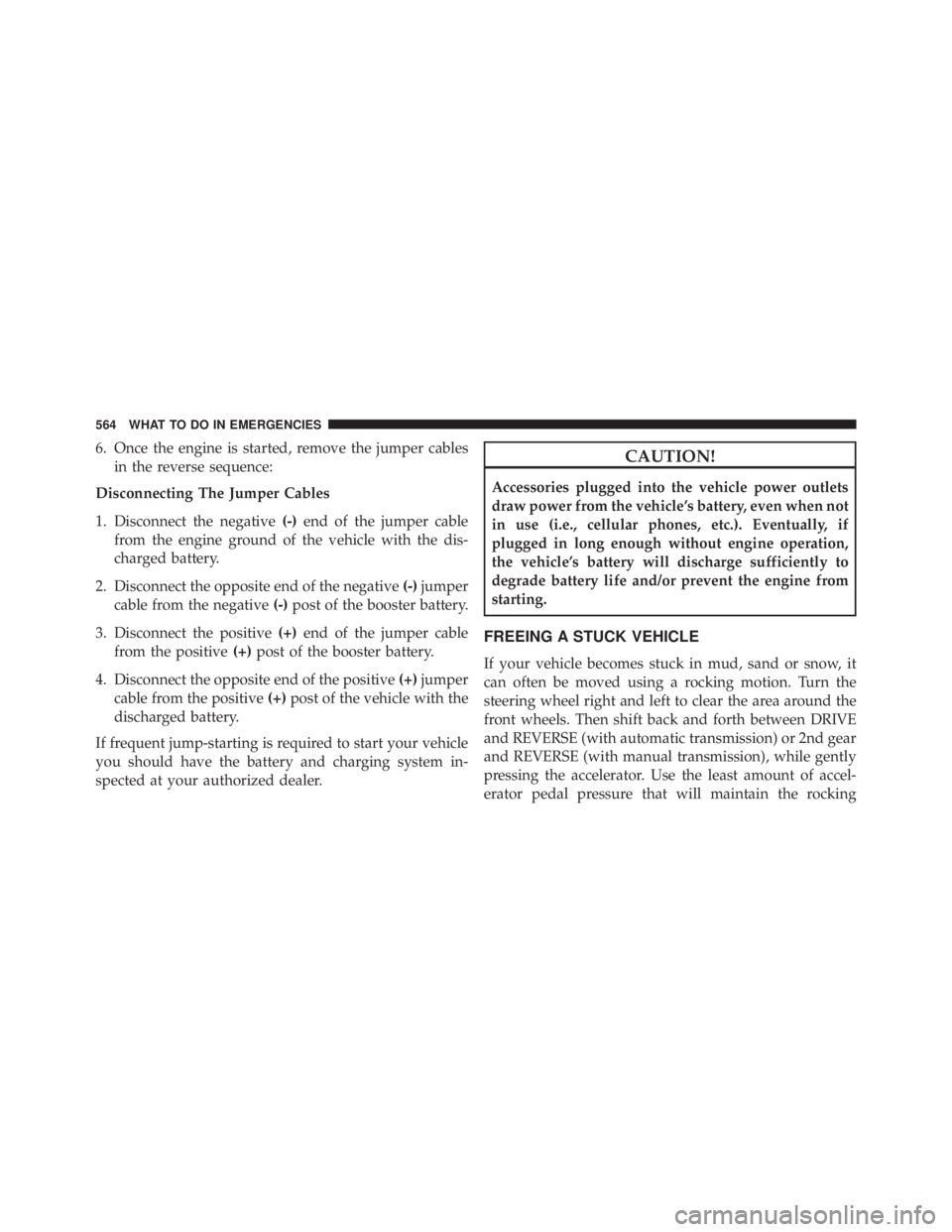 JEEP WRANGLER 2014  Owners Manual 