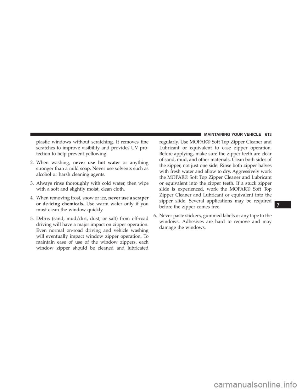 JEEP WRANGLER 2014  Owners Manual 