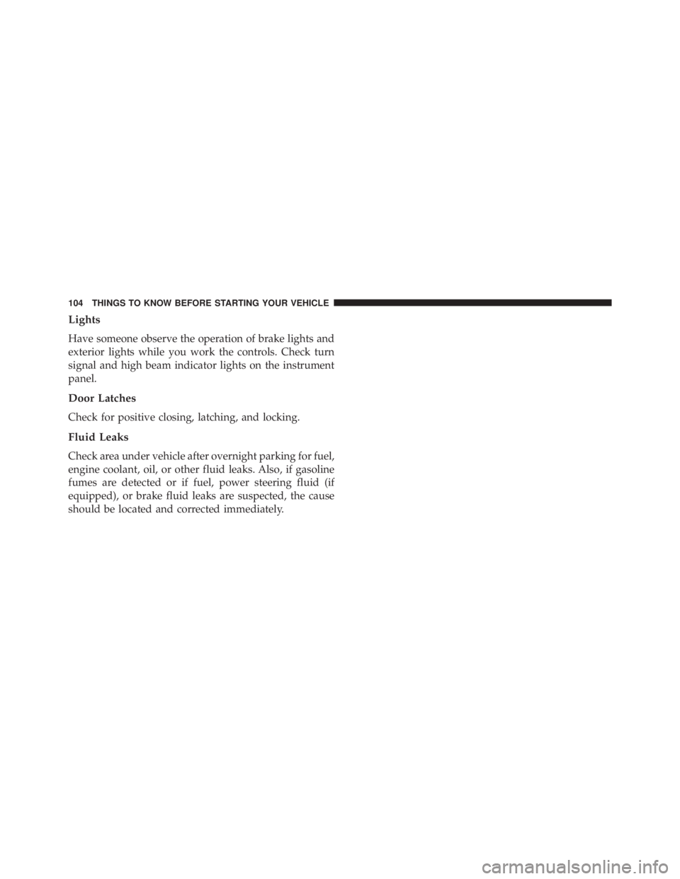 JEEP WRANGLER 2013  Owners Manual 