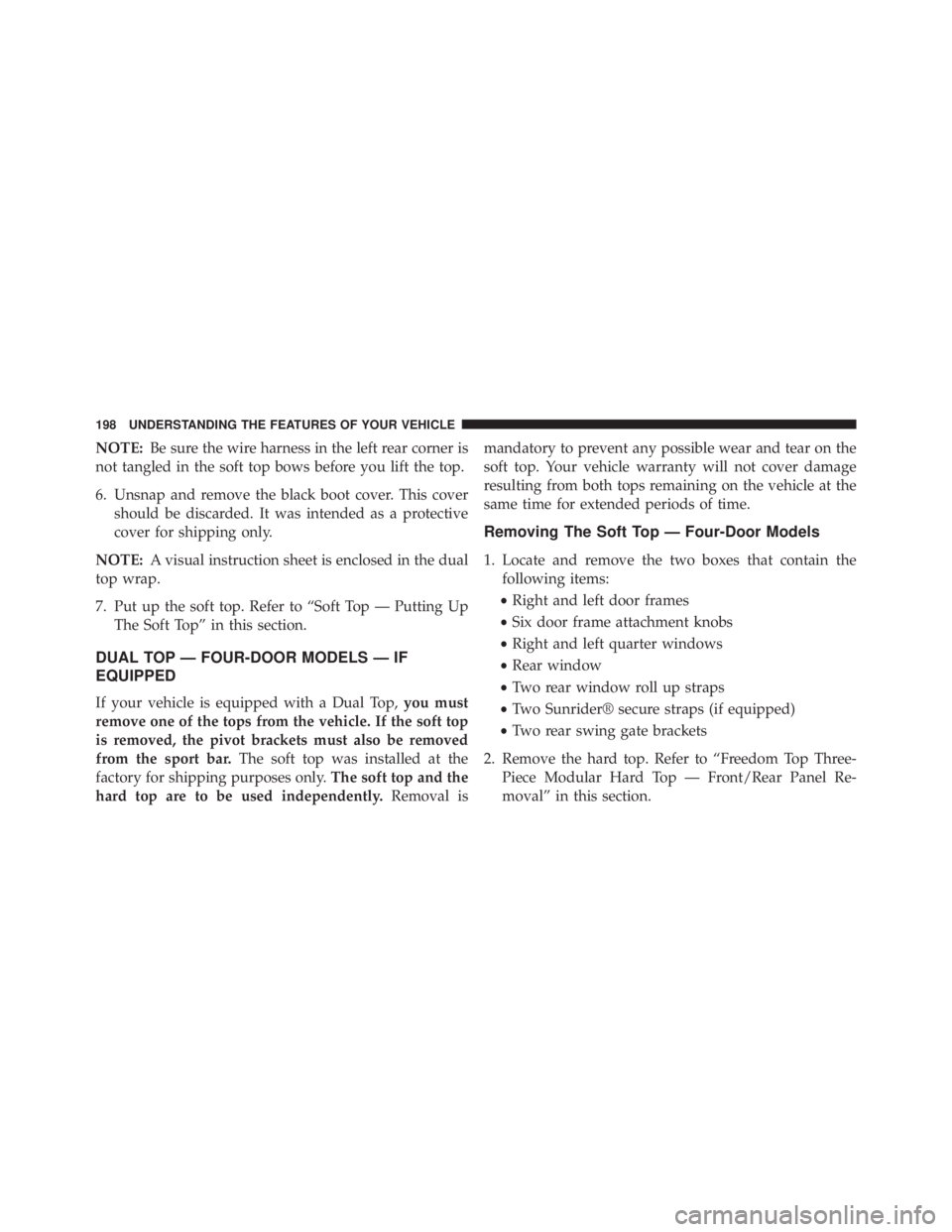 JEEP WRANGLER 2013 Owners Manual JEEP WRANGLER 2013 Owners Manual