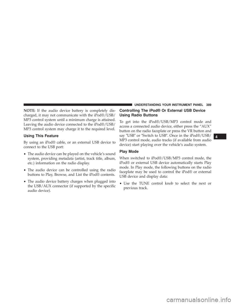 JEEP WRANGLER 2013  Owners Manual 