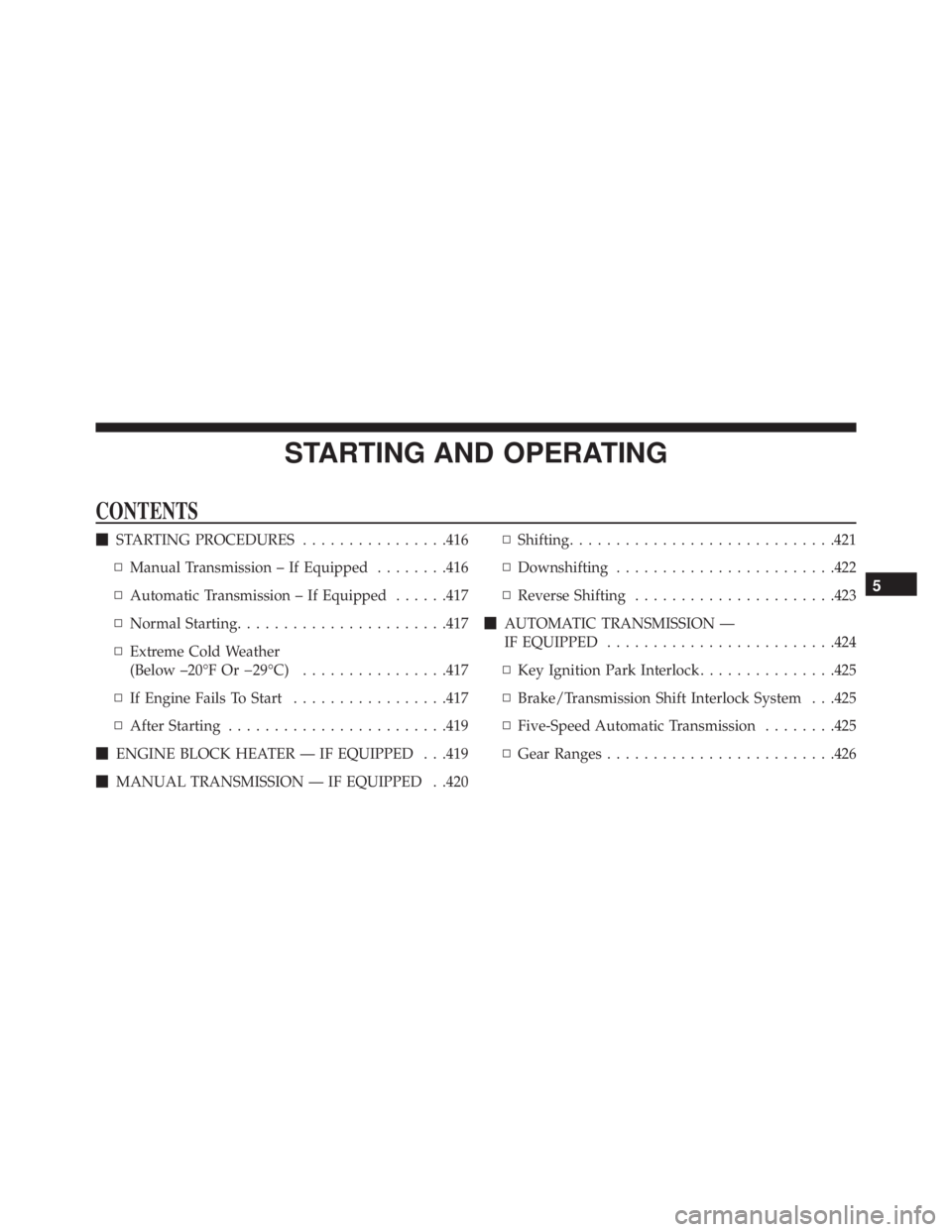 JEEP WRANGLER 2013  Owners Manual 