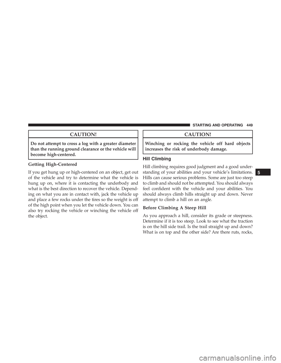 JEEP WRANGLER 2013  Owners Manual 