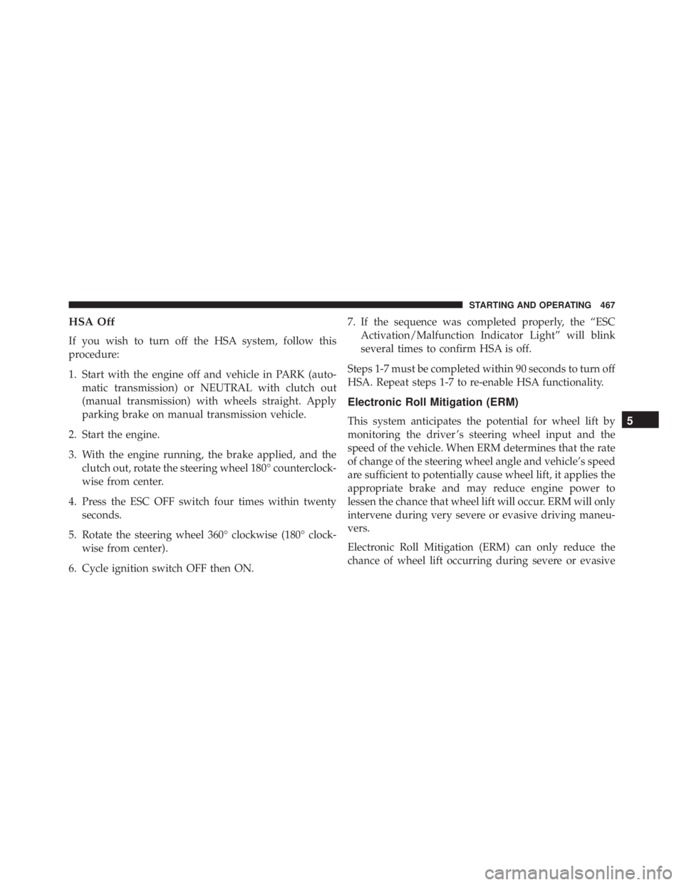 JEEP WRANGLER 2013  Owners Manual 