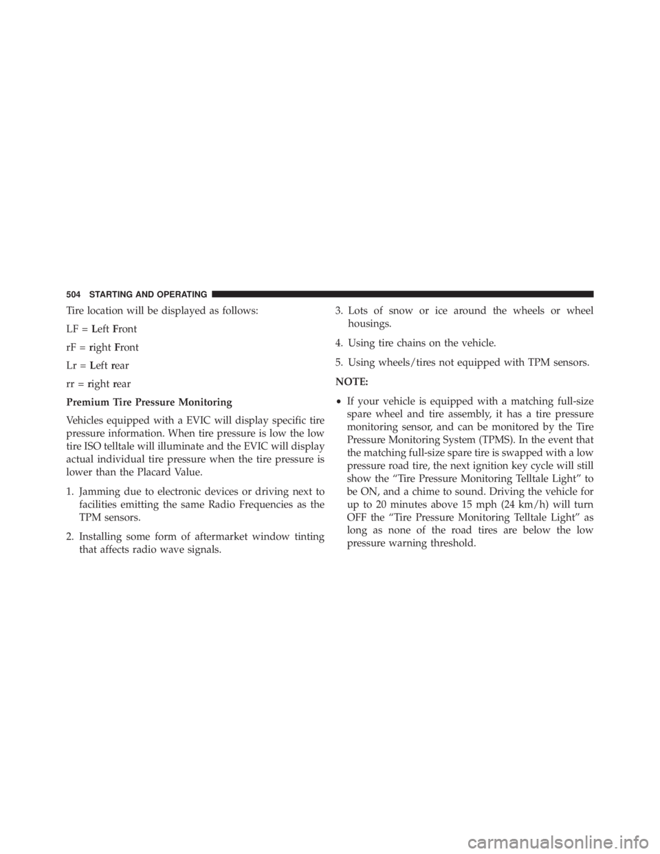 JEEP WRANGLER 2013 Owners Manual JEEP WRANGLER 2013 Owners Manual