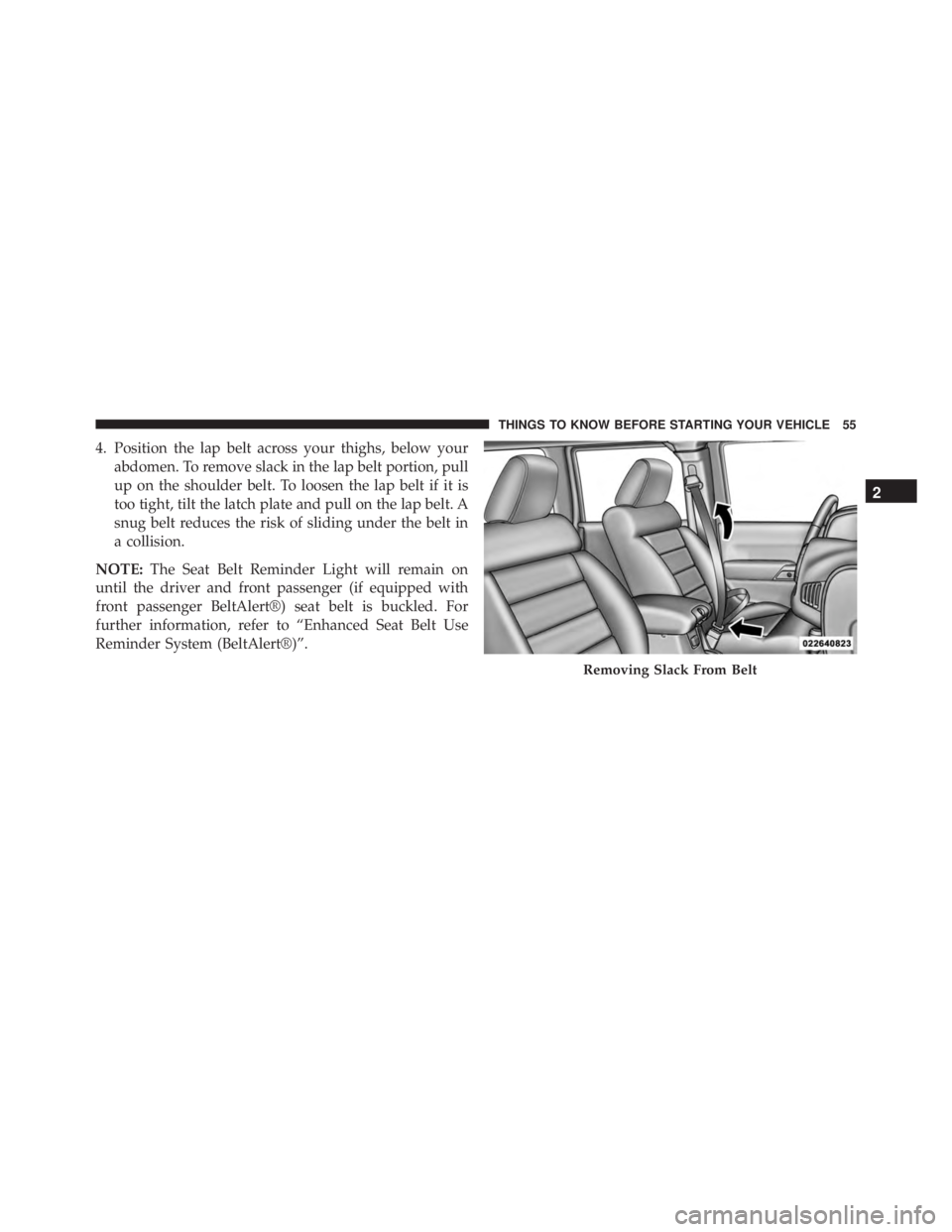 JEEP WRANGLER 2013 Workshop Manual 