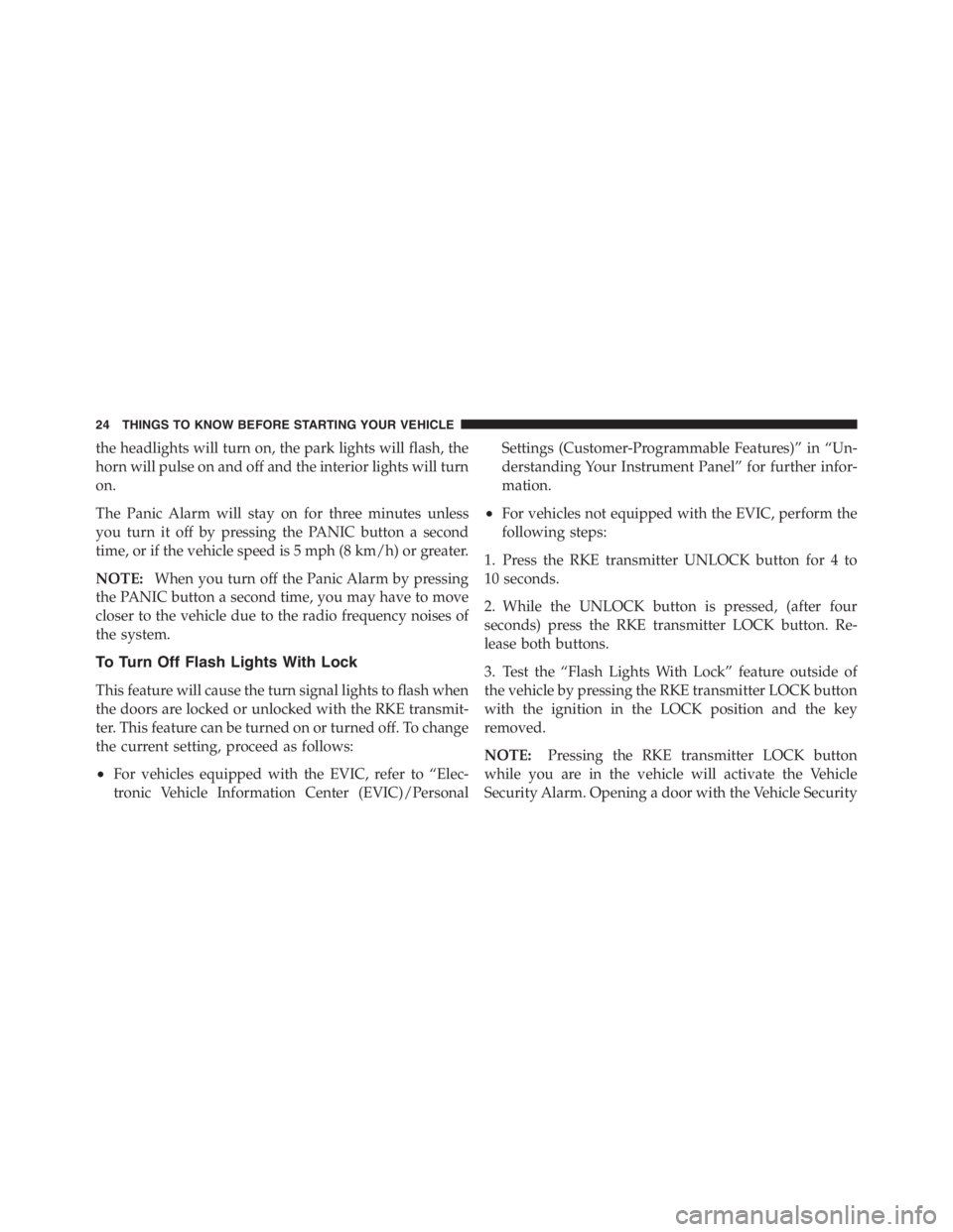 JEEP WRANGLER 2012 Owners Manual 