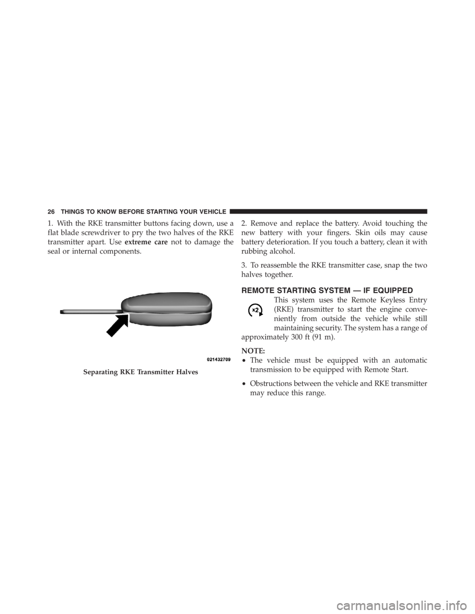 JEEP WRANGLER 2012 Owners Manual 