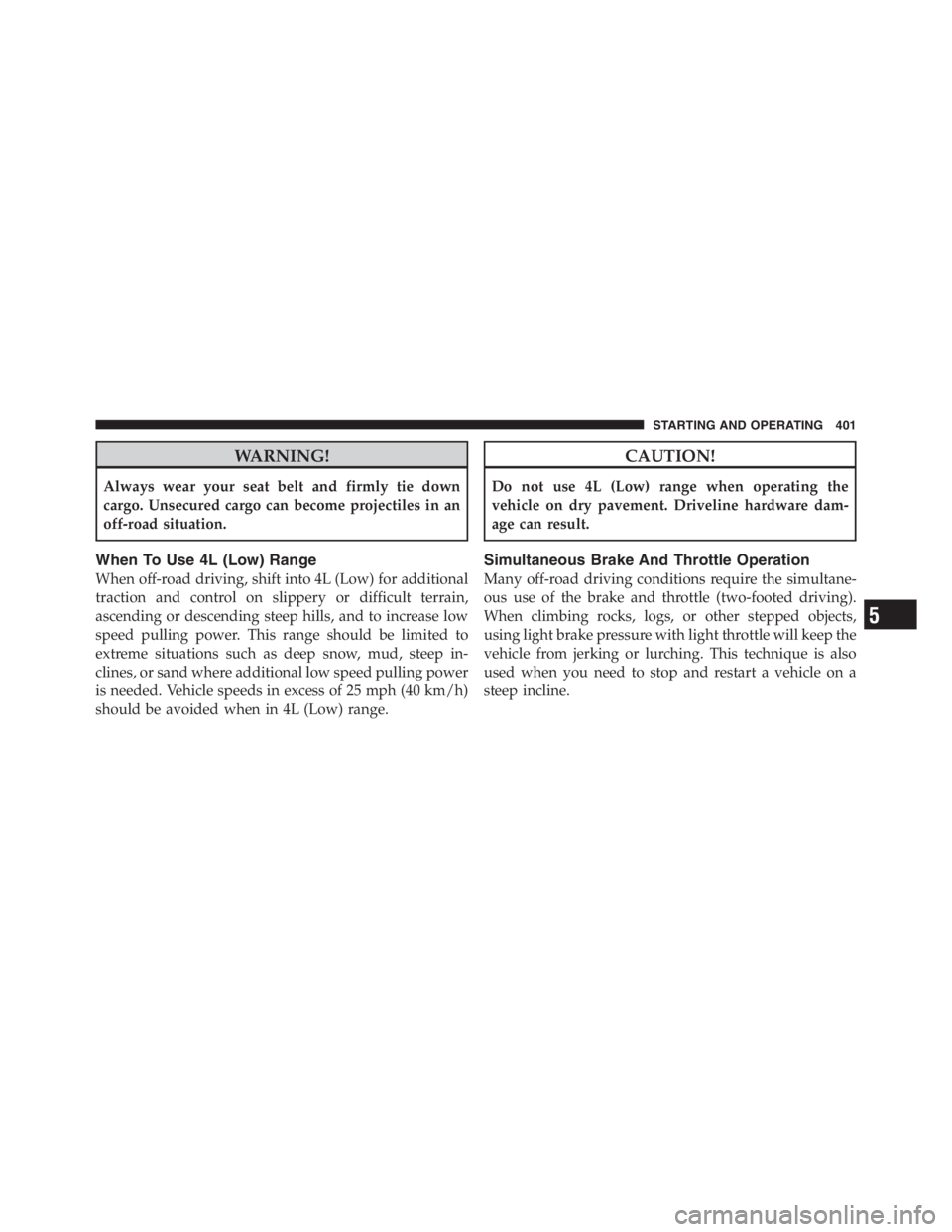 JEEP WRANGLER 2012 Owners Manual JEEP WRANGLER 2012 Owners Manual