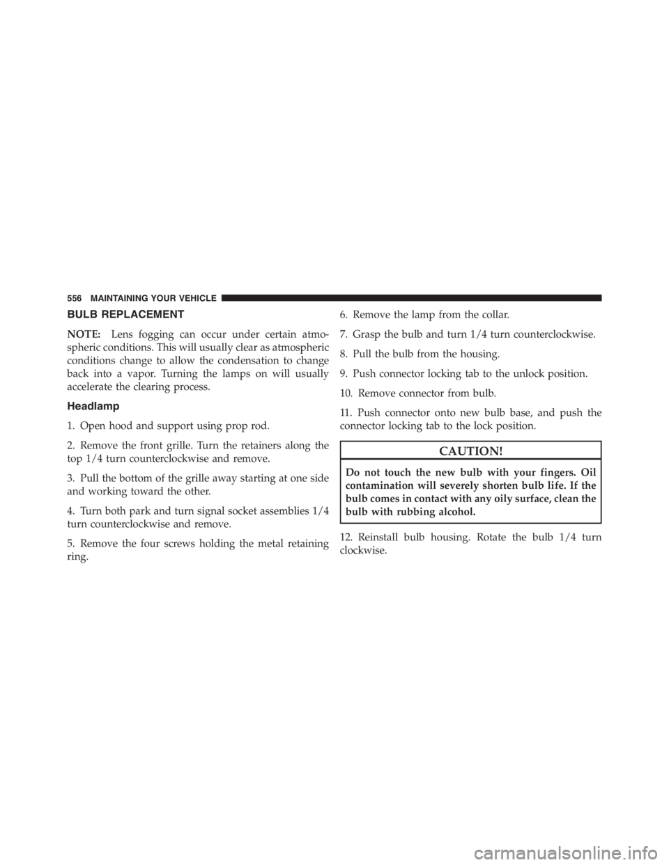 JEEP WRANGLER 2012 Owners Manual JEEP WRANGLER 2012 Owners Manual