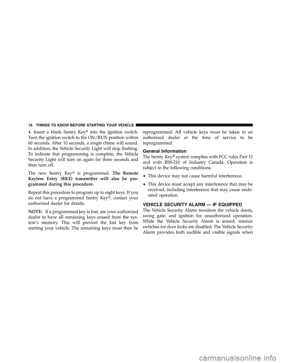 JEEP WRANGLER 2011 User Guide 