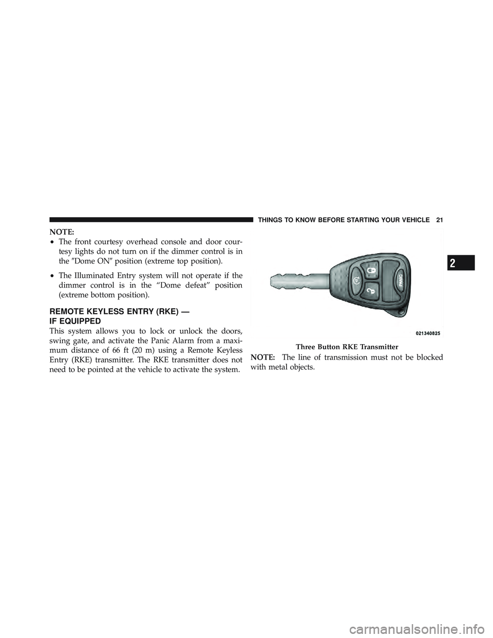 JEEP WRANGLER 2011 Owners Manual 