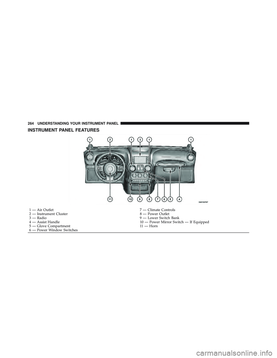 JEEP WRANGLER 2011 Owners Manual JEEP WRANGLER 2011 Owners Manual