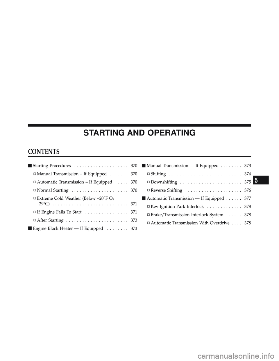 JEEP WRANGLER 2011  Owners Manual 