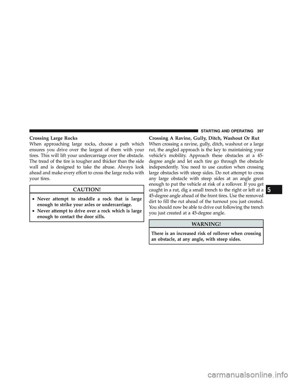 JEEP WRANGLER 2011  Owners Manual 